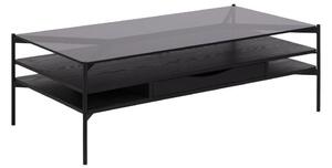 ACTONA Konferenční stolek Zelit černá 40 × 120 × 60 cm