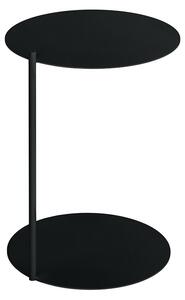NOO.MA Černý odkládací stolek Ande 40 × 40 × 55 cm