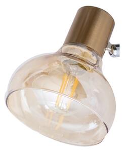 Rabalux 5547 - Bodové svítidlo HOLLY 2xE14/40W/230V zlatá
