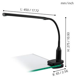 Eglo 96437 - LED Stmívatelná lampa s klipem LAROA LED/4,5W/230V