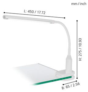 Eglo 96434 - LED Stmívatelná lampa s klipem LAROA LED/4,5W/230V