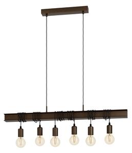 Eglo 49859 - Lustr na lanku TOWNSHEND 4 6xE27/60W/230V