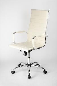 Kancelářská židle ADK Deluxe plus krémová