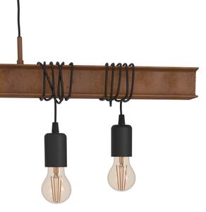 Eglo 49859 - Lustr na lanku TOWNSHEND 4 6xE27/60W/230V