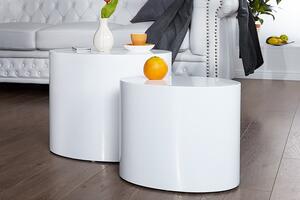 Moderní konferenční stolek - Jennifer, bílý