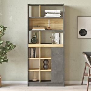 Knihovna Houseland Rory dub Wotan/beton