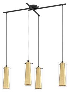 Eglo 97653 - Lustr na lanku PINTO GOLD 4xE27/60W/230V