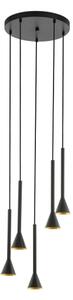 Eglo 97606 - LED Lustr na lanku CORTADERAS 5xGU10/5W/230V