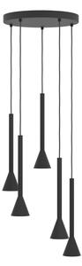 Eglo 97606 - LED Lustr na lanku CORTADERAS 5xGU10/5W/230V
