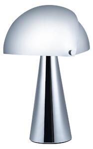 Nordlux 2120095033 Align, designová stolní lampička 1xE27, chrom, průměr 22cm