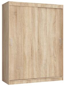 Ak furniture Šatní skříň CLP Mono 150 cm dub sonoma