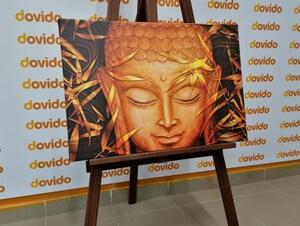 Obraz usmívající se Buddha - 60x40 cm