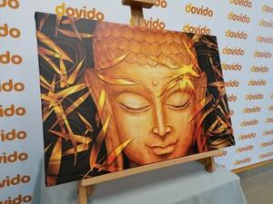 Obraz usmívající se Buddha - 60x40 cm