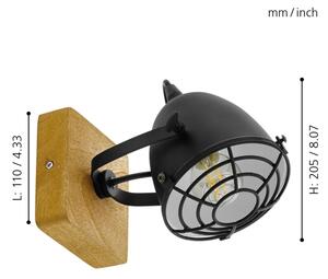 Eglo 44091 - Bodové svítidlo GATEBECK 1xE14/40W/230V