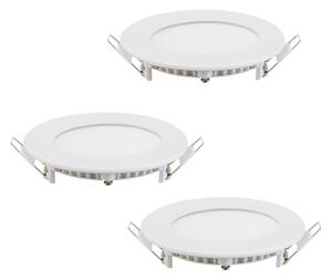 Eglo 32881-SADA 3x LED RGB Stmívatelné podhledové svítidlo FUEVA-C LED/3W/230V