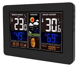Solight TE81WiFI - Meteostanice s barevným LCD displejem 2xAA/5V Wi-Fi Tuya