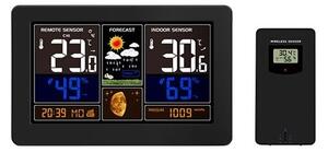 Solight TE81WiFI - Meteostanice s barevným LCD displejem 2xAA/5V Wi-Fi Tuya