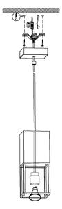 Eglo 97733 - LED Lustr na lanku MONTEBALDO 1xGU10/5W/230V
