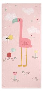 Světle růžová dětská osuška 150x70 cm Hola – Moshi Moshi