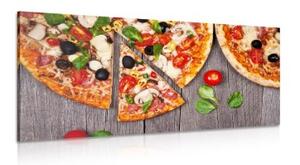 Obraz pizza - 100x50 cm