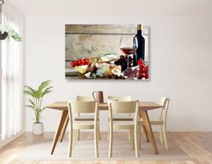 Obraz romantická večeře - 120x80 cm