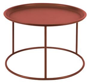 Červený Odkládací stolek Ivar ∅ 56 cm WOOOD