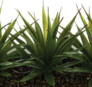 DekorStyle Umělá Aloe Vera v květináči Grassy
