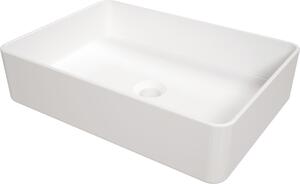 Deante Square umyvadlo 50.5x35.5 cm obdélníkový na pult bílá CGS_6U5S