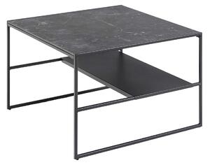 ACTONA Odkládací stolek Infinity černá 45 × 70 × 70 cm