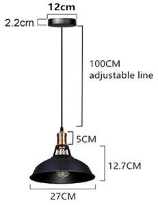 TANDES M svítidlo stropní A01-0049 - průměr 27 cm