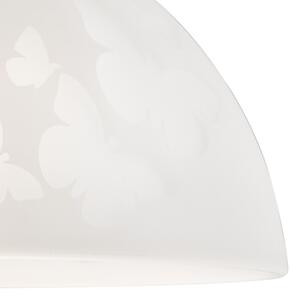 Lustr na lanku 1xE27/60W/230V motýli