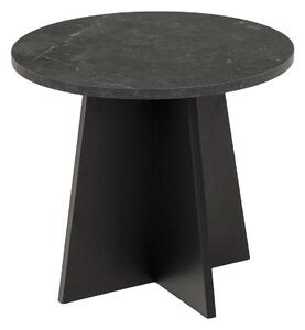 ACTONA Příruční stolek Axis černá 45 × 50 × 50 cm