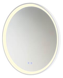 Redo Nástěnné LED zrcadlo VANITY, 48W, Ø 780 mm, CCT switch 3000-6000K, IP44 Barva: Bílá