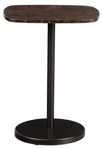 Hnědý Odkládací stolek Fola 53 × 40 × 28 cm WOOOD