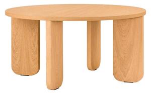 Přírodní Dřevený konferenční stolek Kuvu velký 75 x 75 x 37 cm NOO.MA