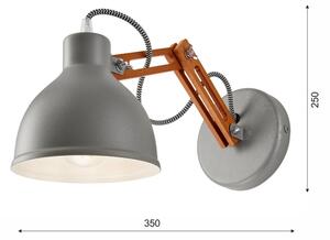Nástěnná lampa MARCELLO 1xE27/60W/230V