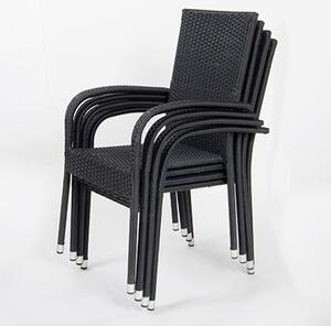 Ratanová židle MADRID antracit IWH-1010002