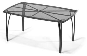 Jídelní set stůl ZWMT 24 tmavě šedá + 6x křeslo ZWMC-31 tmavě šedá