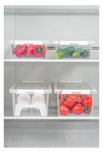 Plastové organizéry do lednice v sadě 4 ks 36x14 cm Lukutu – Hermia
