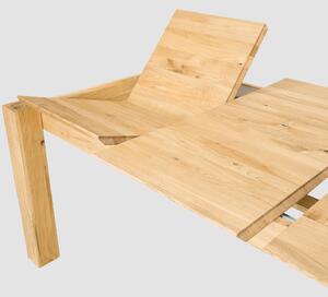 Stima Dubový stůl ELITE Rozměr: 160x100 cm + 2x50 cm, Odstín: Dub