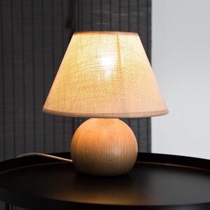 Stolní lampa JUTA 1xE27/60W/230V - FSC certifikováno