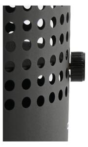 Černá plynová lampa Cosi Drop, výška 37 cm