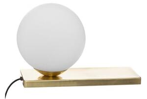 Hector Stolní lampa Dris 17 cm bílo-zlatá