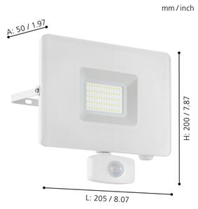 Eglo 33159 - LED reflektor se senzorem FAEDO 3 LED/50W/230V IP44