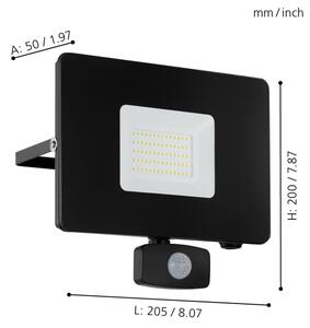Eglo 97463 - LED Reflektor se senzorem FAEDO 3 LED/50W/230V IP44