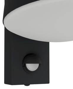 Eglo 97451 - Venkovní nástěnné svítidlo se senzorem CALDIERO 1xE27/10W/230V IP44