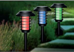 Verk 12292 LED solární zahradní RGB lampa s dálkovým ovládačem