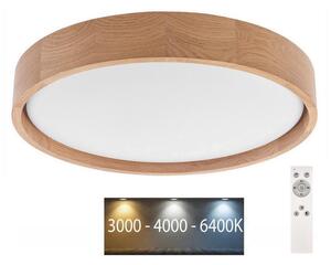 Brilagi - LED Stmívatelné stropní svítidlo MANAROLA LED/24W/230V dub + DO