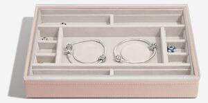 Box na sluneční brýle Stackers Blush Classic Glasses & Accessory Layer | růžová