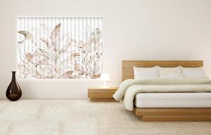Fotožaluzie - - Malované tropické rostliny 100 x 100cm